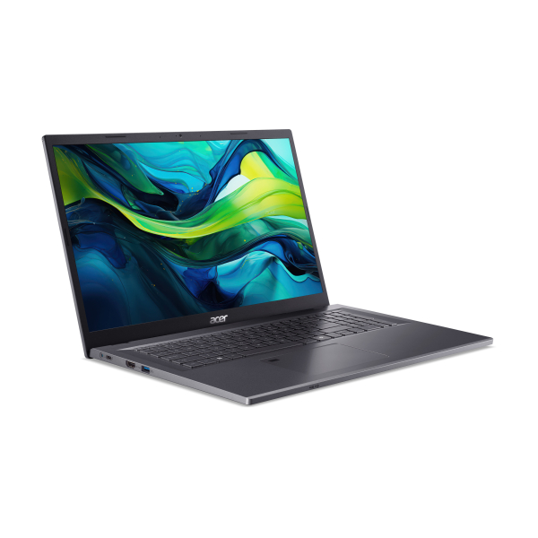 Acer Aspire A17-51M-558T Intel Core 5 120U Laptop 43,9 cm (17.3") Full HD 16 GB LPDDR5-SDRAM 512 GB SSD Wi-Fi 6E (802.11ax) Windows 11 Pro Grijs - Afbeelding 2