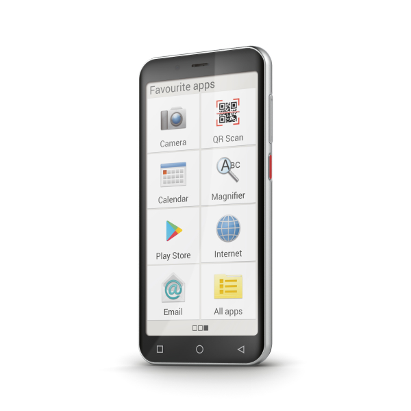 Emporia emporiaSMART5.mini 12,6 cm (4.95") Single SIM Android 13 4G USB Type-C 4 GB 64 GB 2500 mAh Zwart - Afbeelding 5