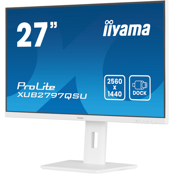 iiyama ProLite XUB2797QSU-W2 computer monitor 68,6 cm (27") 2560 x 1440 Pixels Quad HD LED Wit - Afbeelding 5