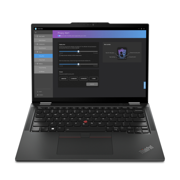 Lenovo ThinkPad X13 2-in-1 Gen 5 Intel Core Ultra 7 155U Hybride (2-in-1) 33,8 cm (13.3") Touchscreen WUXGA 16 GB LPDDR5x-SDRAM 512 GB SSD Wi-Fi 6E (802.11ax) Windows 11 Pro  Zwart - Afbeelding 5