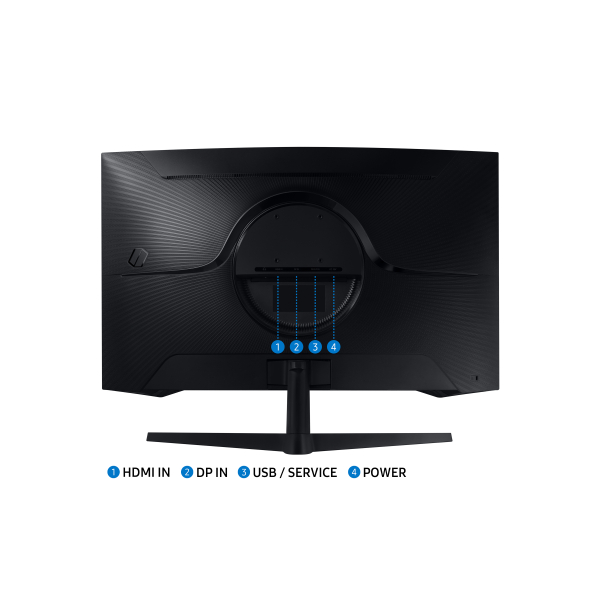 Samsung S32CG552EU computer monitor 81,3 cm (32") 2560 x 1440 Pixels Quad HD LED Zwart - Afbeelding 16