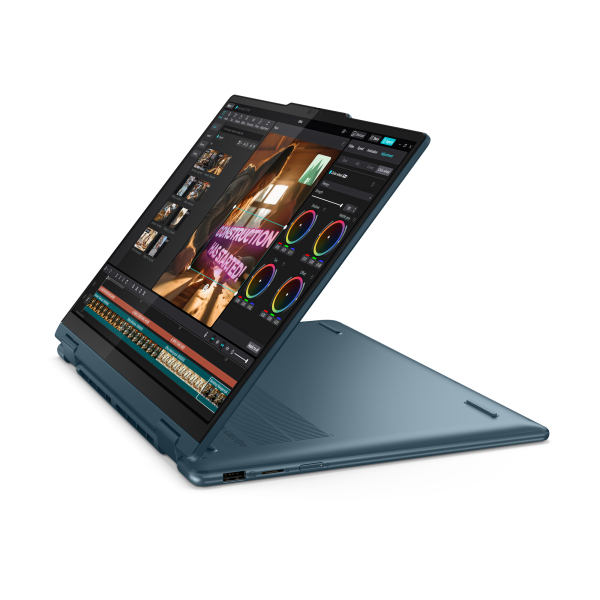 Lenovo Yoga 7 2-in-1 14IML9 Intel Core Ultra 5 125H Hybride (2-in-1) 35,6 cm (14") Touchscreen WUXGA 16 GB LPDDR5x-SDRAM 1 TB SSD Wi-Fi 6E (802.11ax) Windows 11 Home Duits Blauwgroen - Afbeelding 16