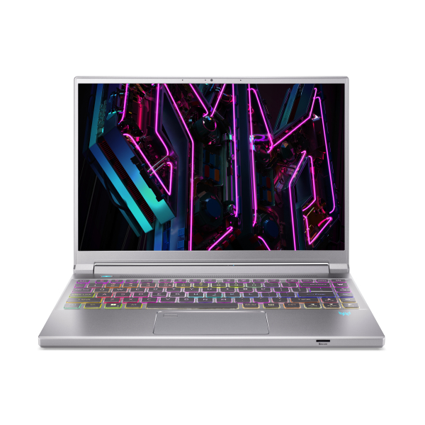 Acer Predator PT14-51-79QP Intel® Core™ i7 i7-13700H Laptop 35,6 cm (14") WQXGA 32 GB LPDDR5-SDRAM 512 GB SSD NVIDIA GeForce RTX 4070 Wi-Fi 6 (802.11ax) Windows 11 Home Zilver