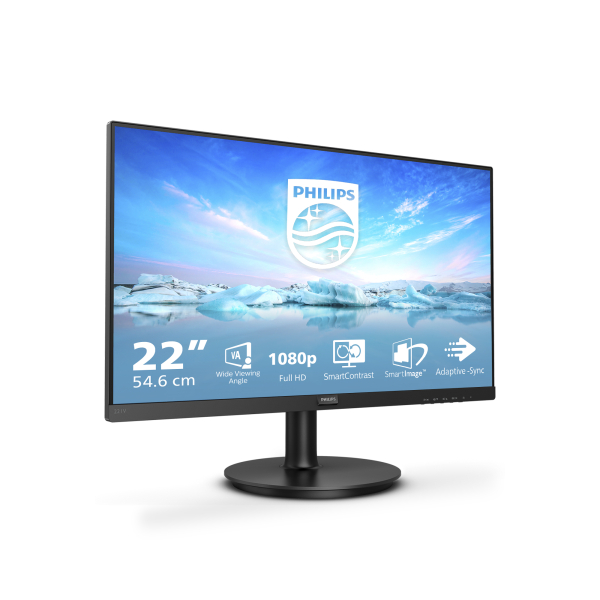Philips V Line 221V8A/00 LED display 54,6 cm (21.5") 1920 x 1080 Pixels Full HD Zwart - Afbeelding 7