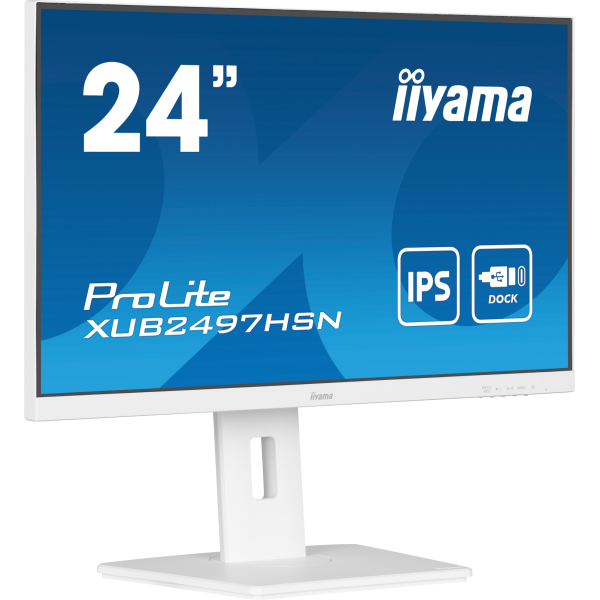 iiyama ProLite XUB2497HSN-W2 computer monitor 60,5 cm (23.8") 1920 x 1080 Pixels Full HD LED Wit - Afbeelding 3