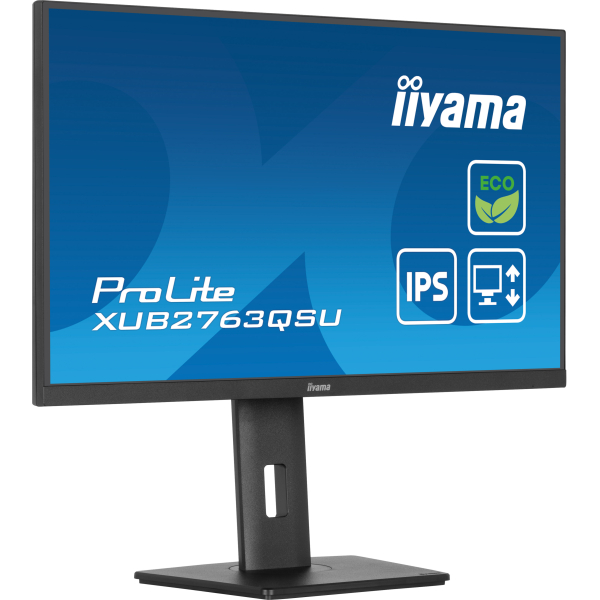 iiyama ProLite XUB2763QSU-B1 computer monitor 68,6 cm (27") 2560 x 1440 Pixels Full HD LED Zwart - Afbeelding 7