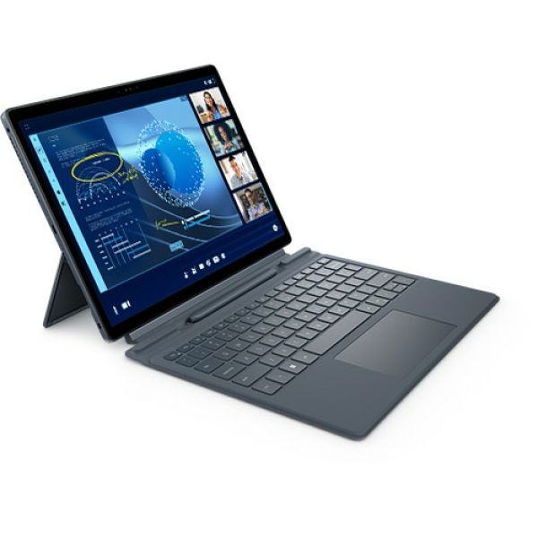 DELL Latitude 7350 Detachable Intel Core Ultra 7 164U Hybride (2-in-1) 33 cm (13") Touchscreen 3K 16 GB LPDDR5x-SDRAM 512 GB SSD Wi-Fi 7 (802.11be) Windows 11 Pro  Zwart