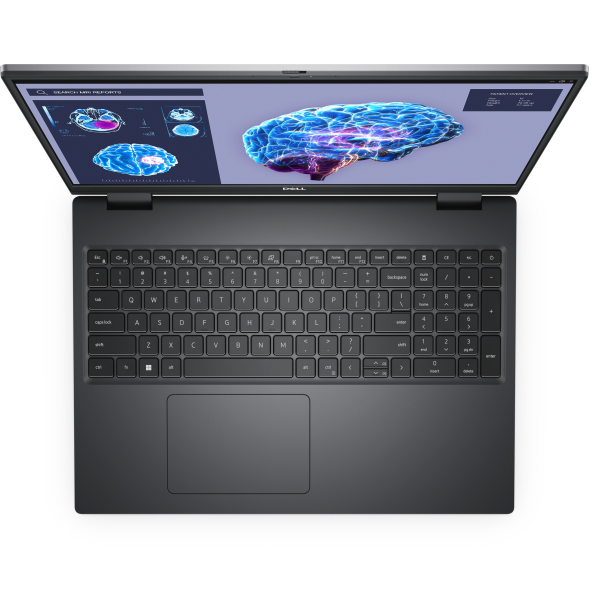 DELL Precision 7680 Intel® Core™ i9 i9-13950HX Mobiel werkstation 40,6 cm (16") Full HD+ 32 GB DDR5-SDRAM 1 TB SSD NVIDIA RTX 3500 Ada Wi-Fi 6E (802.11ax) Windows 11 Pro Duits Grijs - Afbeelding 4