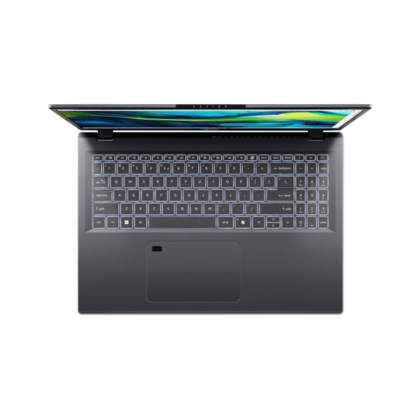 Acer Aspire A16-51GM-77G2 Intel Core 7 150U Laptop 40,6 cm (16") WUXGA 16 GB DDR5-SDRAM 1 TB SSD NVIDIA GeForce RTX 2050 Wi-Fi 6E (802.11ax) Windows 11 Home Grijs - Afbeelding 4