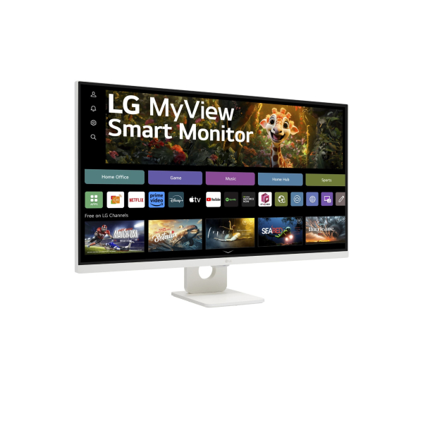 LG 32SR73U-W computer monitor 80 cm (31.5") 3840 x 2160 Pixels 4K Ultra HD LCD Wit - Afbeelding 4