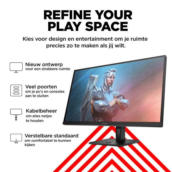 OMEN by HP 27 inch FHD 165 Hz gaming monitor - OMEN 27 - Afbeelding 6