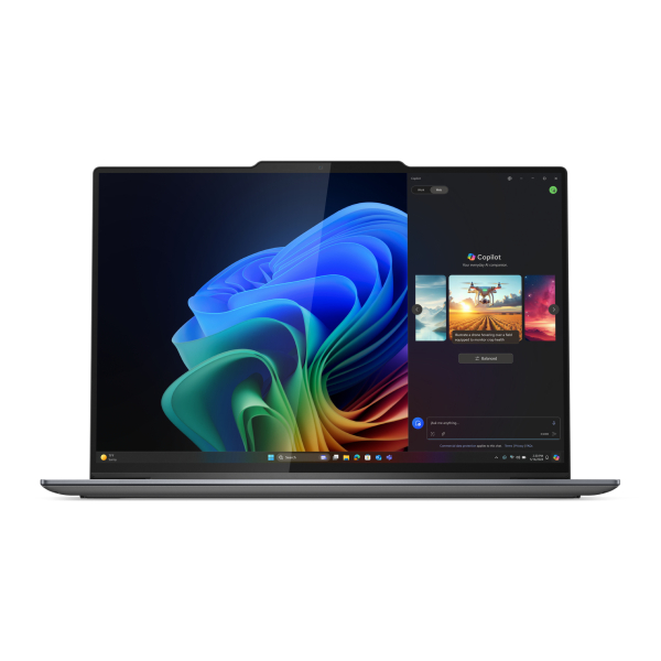 Lenovo ThinkPad X9-14 Gen 1 Copilot+ PC Intel Core Ultra 7 258V Laptop 35,6 cm (14") 2.8K 32 GB LPDDR5x-SDRAM 1 TB SSD Wi-Fi 7 (802.11be) Windows 11 Pro Engels Grijs - Afbeelding 2