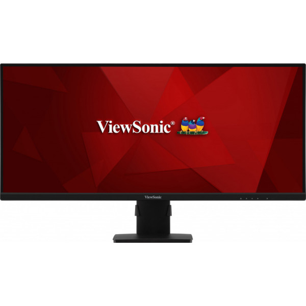 Viewsonic VA3456-mhdj computer monitor 86,4 cm (34") 3440 x 1440 Pixels UltraWide Quad HD LED Zwart afbeelding