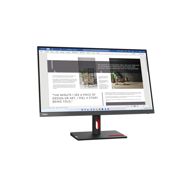 Lenovo ThinkVision S27i-30 LED display 68,6 cm (27") 1920 x 1080 Pixels Full HD Grijs - Afbeelding 6