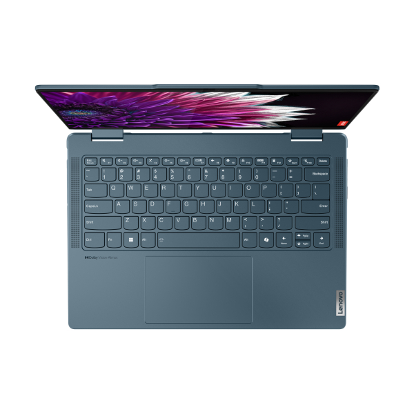 Lenovo Yoga 7 2-in-1 14IML9 Intel Core Ultra 5 125H Hybride (2-in-1) 35,6 cm (14") Touchscreen WUXGA 16 GB LPDDR5x-SDRAM 1 TB SSD Wi-Fi 6E (802.11ax) Windows 11 Home Duits Blauwgroen - Afbeelding 10