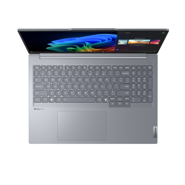 Lenovo ThinkBook 16 G7 QOY Copilot+ PC Qualcomm Snapdragon X1P-42-100 Laptop 40,6 cm (16") WUXGA 32 GB LPDDR5x-SDRAM 1 TB SSD Wi-Fi 7 (802.11be) Windows 11 Pro Duits Grijs - Afbeelding 8