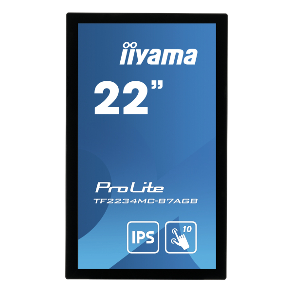 iiyama ProLite TF2234MC-B7AGB computer monitor 54,6 cm (21.5") 1920 x 1080 Pixels Full HD LED Touchscreen Multi-gebruiker Zwart - Afbeelding 2