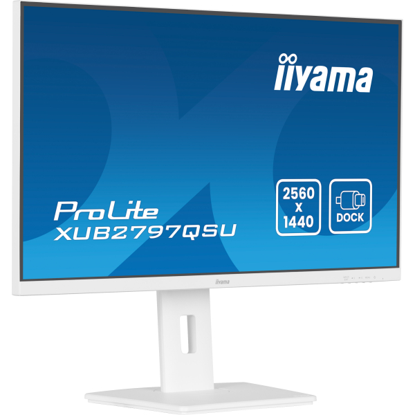 iiyama ProLite XUB2797QSU-W2 computer monitor 68,6 cm (27") 2560 x 1440 Pixels Quad HD LED Wit - Afbeelding 4