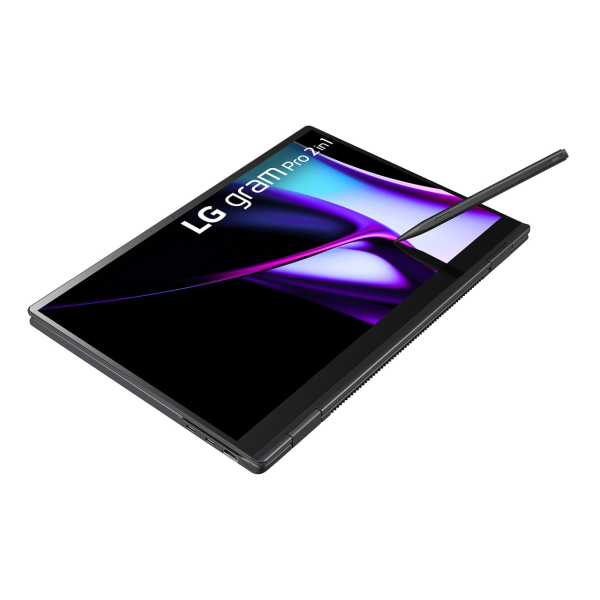 LG Gram Pro 16T90SP Intel Core Ultra 7 155H Hybride (2-in-1) 40,6 cm (16") Touchscreen WQXGA+ 16 GB LPDDR5x-SDRAM 1 TB SSD Wi-Fi 6E (802.11ax) Windows 11 Pro Zwart - Afbeelding 8