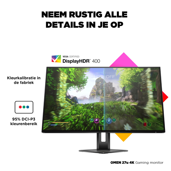 HP OMEN 27u 4K Gaming Monitor