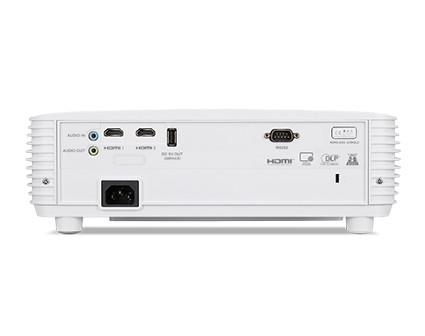 Acer P1657Ki Projector met normale projectieafstand 4500 ANSI lumens DLP 1080p (1920x1080) 3D Wit - Afbeelding 4