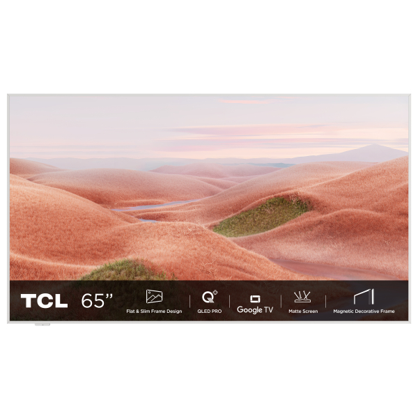 TCL NXTFRAME 65A300W Wit 65" | Ultra HD 4K QLED Smart TV | VIDAA + Wifi | HDR10+ | Slim Design met NXTFRAME | 120Hz - Afbeelding 10