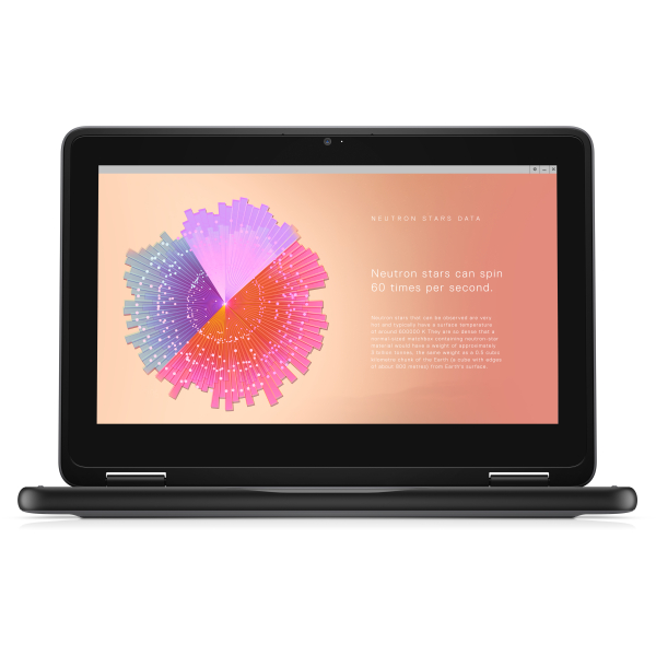 DELL Chromebook 3110 2-in-1 Intel® Celeron® N N4500 29,5 cm (11.6") Touchscreen HD 4 GB LPDDR4x-SDRAM 64 GB eMMC Wi-Fi 6 (802.11ax) ChromeOS  Zwart - Afbeelding 7