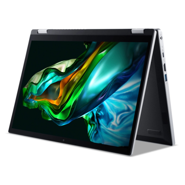 Acer Aspire 5 A3SP14-31PT-C326 N100 Hybride (2-in-1) 35,6 cm (14") Touchscreen WUXGA 4 GB LPDDR5-SDRAM 128 GB SSD Wi-Fi 6 (802.11ax) Windows 11 Home in S mode Duits Zilver - Afbeelding 5