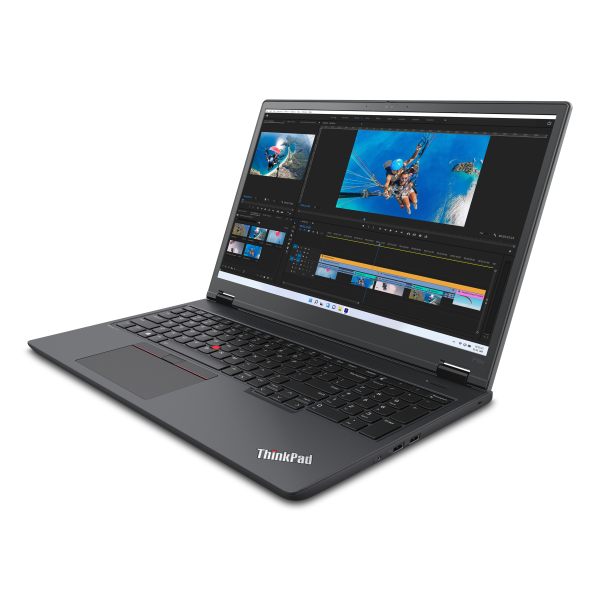 Lenovo ThinkPad P16v Gen 1 (AMD) AMD Ryzen™ 7 7840HS Laptop 40,6 cm (16") WUXGA 32 GB DDR5-SDRAM 1 TB SSD NVIDIA RTX A500 Wi-Fi 6E (802.11ax) Windows 11 Pro Duits Zwart - Afbeelding 4