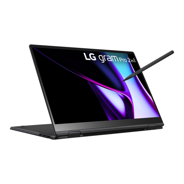 LG Gram Pro 16T90SP Intel Core Ultra 7 155H Hybride (2-in-1) 40,6 cm (16") Touchscreen WQXGA+ 16 GB LPDDR5x-SDRAM 1 TB SSD Wi-Fi 6E (802.11ax) Windows 11 Pro Zwart - Afbeelding 4