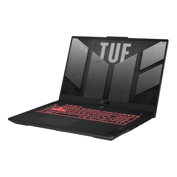 ASUS TUF Gaming A17 FA707NV-HX051W AMD Ryzen™ 5 7535HS Laptop 43,9 cm (17.3") Full HD 16 GB DDR5-SDRAM 1 TB SSD NVIDIA GeForce RTX 4060 Wi-Fi 6 (802.11ax) Windows 11 Home Zwart, Grijs - Afbeelding 4