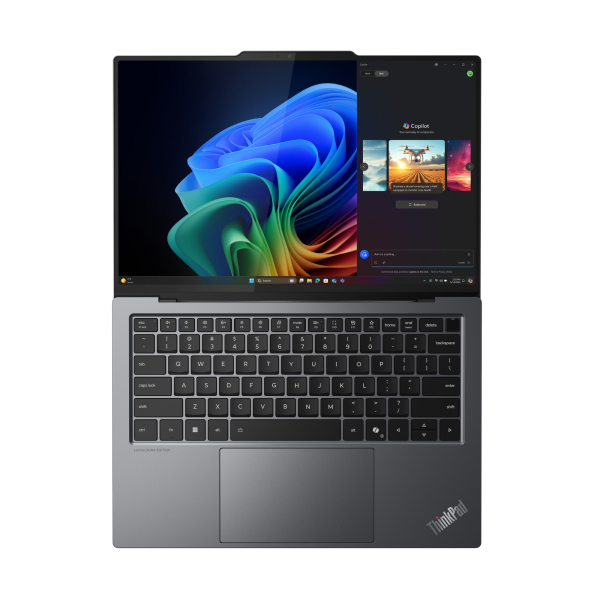 Lenovo ThinkPad X9-14 Gen 1 Copilot+ PC Intel Core Ultra 7 258V Laptop 35,6 cm (14") WUXGA 32 GB LPDDR5x-SDRAM 1 TB SSD Wi-Fi 7 (802.11be) Windows 11 Pro Duits Grijs - Afbeelding 16