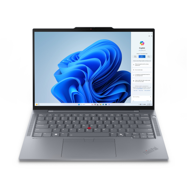 Lenovo ThinkPad T14s Gen 5 Intel Core Ultra 7 155U Laptop 35,6 cm (14") WUXGA 32 GB LPDDR5x-SDRAM 1 TB SSD Wi-Fi 6E (802.11ax) Windows 11 Pro  Grijs