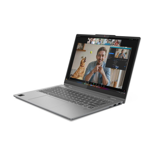 Lenovo IdeaPad 5 2-in-1 14Q8X9 Copilot+ PC Qualcomm Snapdragon X1P-42-100 Hybride (2-in-1) 35,6 cm (14") Touchscreen WUXGA 16 GB LPDDR5x-SDRAM 1 TB SSD Wi-Fi 7 (802.11be) Windows 11 Home Duits Grijs - Afbeelding 5
