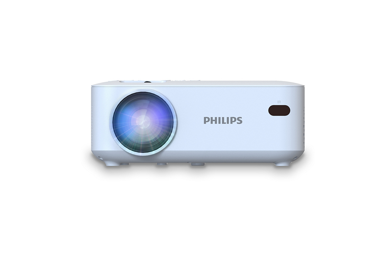 Philips NeoPix 100 Projector met korte projectieafstand LCD 800x480 Wit - Afbeelding 2