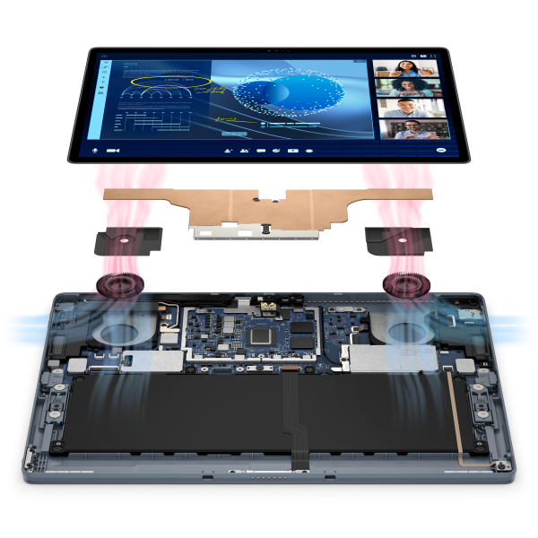 DELL Latitude 7350 Detachable Intel Core Ultra 7 164U Hybride (2-in-1) 33 cm (13") Touchscreen 3K 16 GB LPDDR5x-SDRAM 512 GB SSD Wi-Fi 7 (802.11be) Windows 11 Pro  Zwart - Afbeelding 4