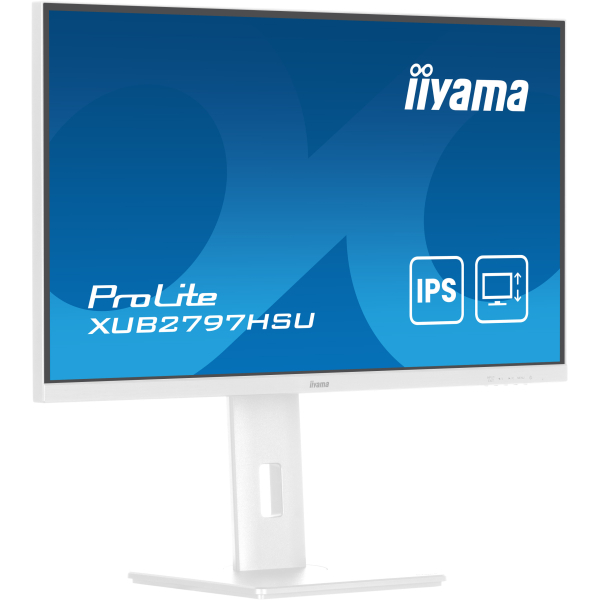 iiyama ProLite XUB2797HSU-W2 computer monitor 68,6 cm (27") 1920 x 1080 Pixels Full HD LED Wit - Afbeelding 4
