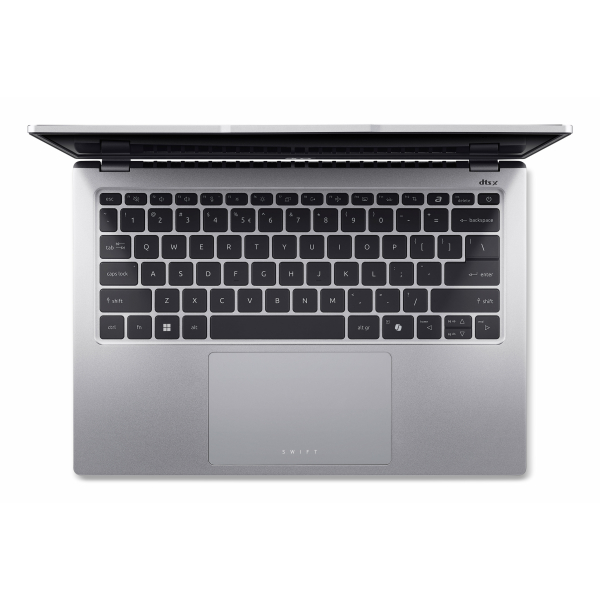 Acer Swift Go 14 SFG14-73-96BJ Intel Core Ultra 7 155H Laptop 35,6 cm (14") WQXGA+ 16 GB LPDDR5x-SDRAM 1 TB SSD Wi-Fi 6E (802.11ax) Windows 11 Home Zilver - Afbeelding 2