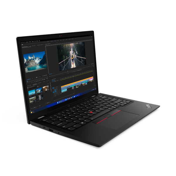 Lenovo ThinkPad L13 2-in-1 Gen 5 (Intel) Intel Core Ultra 7 165U Hybride (2-in-1) 33,8 cm (13.3") Touchscreen WUXGA 32 GB LPDDR5-SDRAM 1 TB SSD Wi-Fi 6E (802.11ax) Windows 11 Pro Duits Zwart - Afbeelding 5