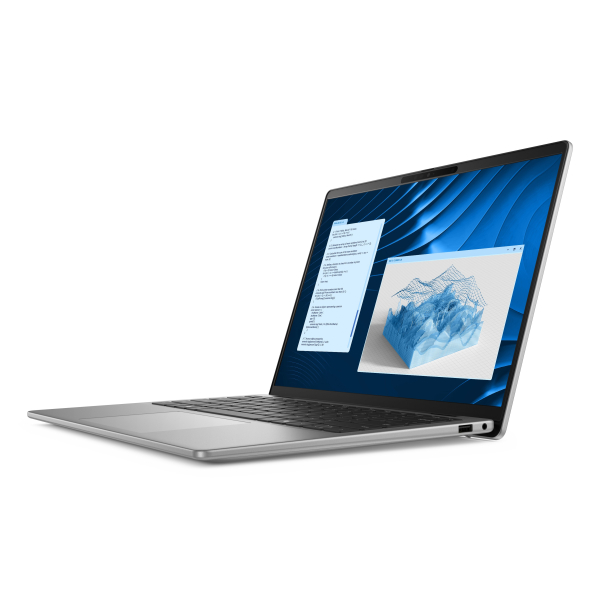 DELL Latitude 5455 Qualcomm Snapdragon X1P-64-100 Laptop 35,6 cm (14") Full HD+ 16 GB LPDDR5x-SDRAM 512 GB SSD Wi-Fi 7 (802.11be) Windows 11 Pro  Grijs - Afbeelding 3