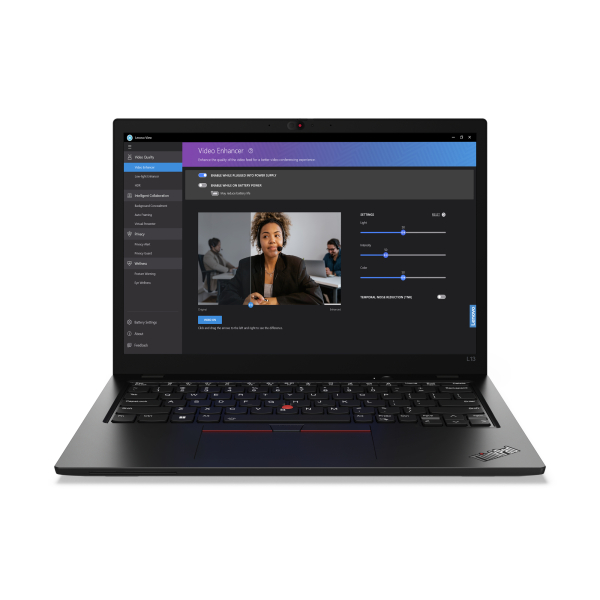 Lenovo ThinkPad L13 Gen 5 (Intel) Intel Core Ultra 5 125U Laptop 33,8 cm (13.3") WSXGA 16 GB LPDDR5-SDRAM 512 GB SSD Wi-Fi 6E (802.11ax) Windows 11 Pro Duits Zwart - Afbeelding 4