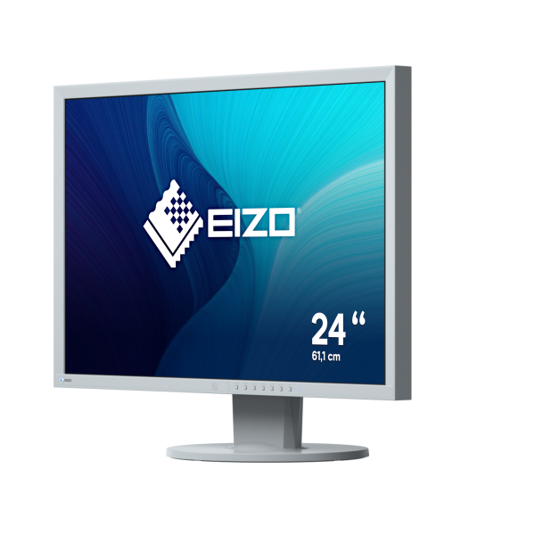 EIZO FlexScan EV2430-GY LED display 61,2 cm (24.1") 1920 x 1200 Pixels WUXGA Grijs - Afbeelding 2