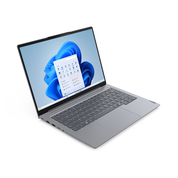 Lenovo ThinkBook 14 G7 ARP AMD Ryzen™ 5 7535HS Laptop 35,6 cm (14") WUXGA 16 GB DDR5-SDRAM 512 GB SSD Wi-Fi 6E (802.11ax) Windows 11 Pro Engels Grijs - Afbeelding 2