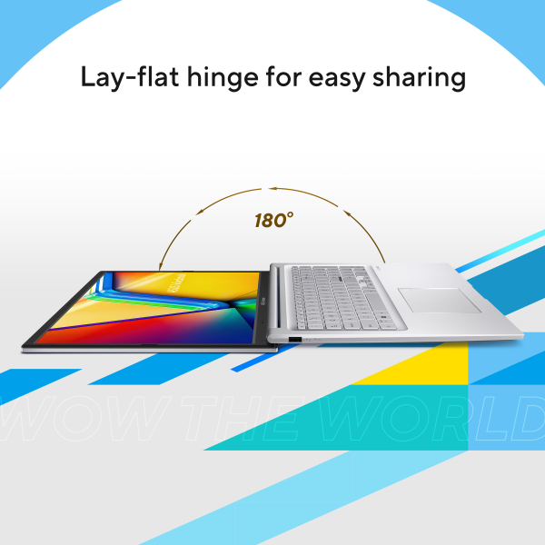 ASUS Vivobook 17 X1704ZA-AU045W Intel® Core™ i7 i7-1255U Laptop 43,9 cm (17.3") Full HD 16 GB DDR4-SDRAM 1 TB SSD Wi-Fi 6E (802.11ax) Windows 11 Home Nederlands Blauw - Afbeelding 13