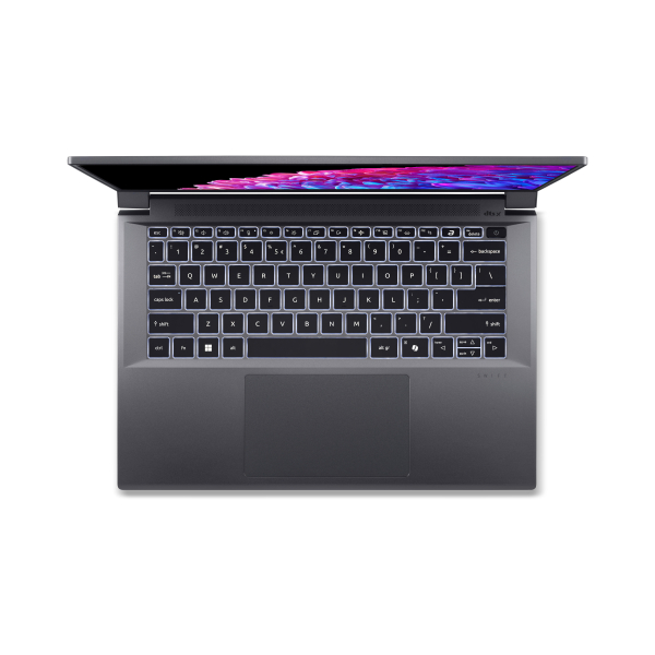 Acer Swift SFX14-72G-57B5 Intel Core Ultra 5 125H Laptop 36,8 cm (14.5") 2.8K 32 GB LPDDR5-SDRAM 1 TB SSD NVIDIA GeForce RTX 4050 Wi-Fi 6 (802.11ax) Windows 11 Pro Grijs - Afbeelding 4