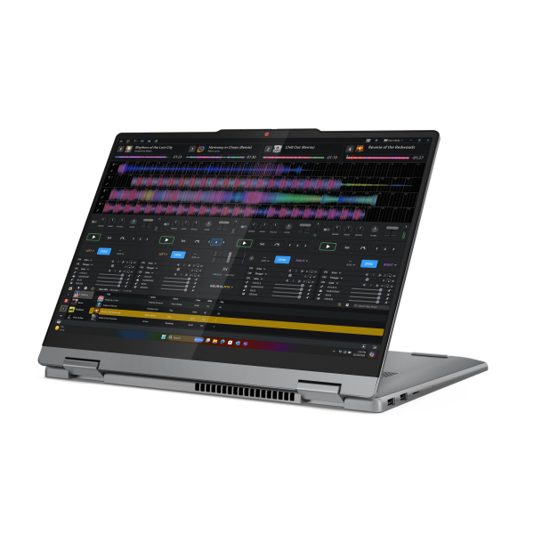 Lenovo IdeaPad 5 2-in-1 14Q8X9 Copilot+ PC Qualcomm Snapdragon X1P-42-100 Hybride (2-in-1) 35,6 cm (14") Touchscreen WUXGA 16 GB LPDDR5x-SDRAM 1 TB SSD Wi-Fi 7 (802.11be) Windows 11 Home Duits Grijs - Afbeelding 10