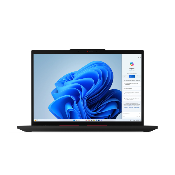 Lenovo ThinkPad T14 Gen 5 (AMD) AMD Ryzen™ 7 PRO 8840U Laptop 35,6 cm (14") WUXGA 32 GB DDR5-SDRAM 1 TB SSD Wi-Fi 6E (802.11ax) Windows 11 Pro Duits Zwart - Afbeelding 2