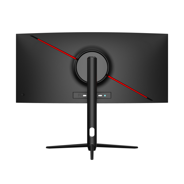 Dahua Technology LM30-E330CA computer monitor 76,2 cm (30") 2560 x 1080 Pixels UltraWide Full HD LCD Zwart, Rood - Afbeelding 4