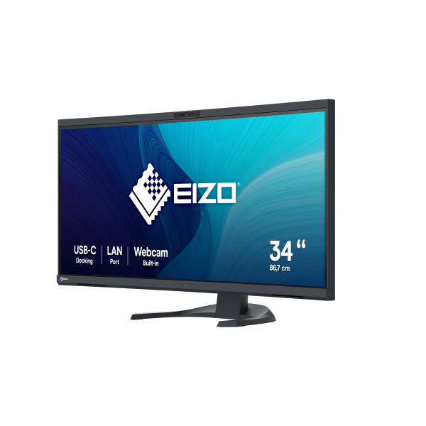 EIZO FlexScan EV3450XC-BK LED display 86,6 cm (34.1") 3440 x 1440 Pixels UltraWide Quad HD Zwart - Afbeelding 2