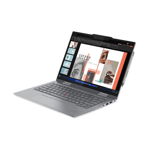 Lenovo ThinkPad X1 2-in-1 Gen 9 Intel Core Ultra 5 125U Hybride (2-in-1) 35,6 cm (14") Touchscreen WUXGA 32 GB LPDDR5x-SDRAM 1 TB SSD Wi-Fi 6E (802.11ax) Windows 11 Pro Duits Grijs - Afbeelding 5